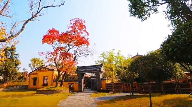 游览武汉黄陂大山里一座花乡景区：遍布古朴建筑宛若江南庭院